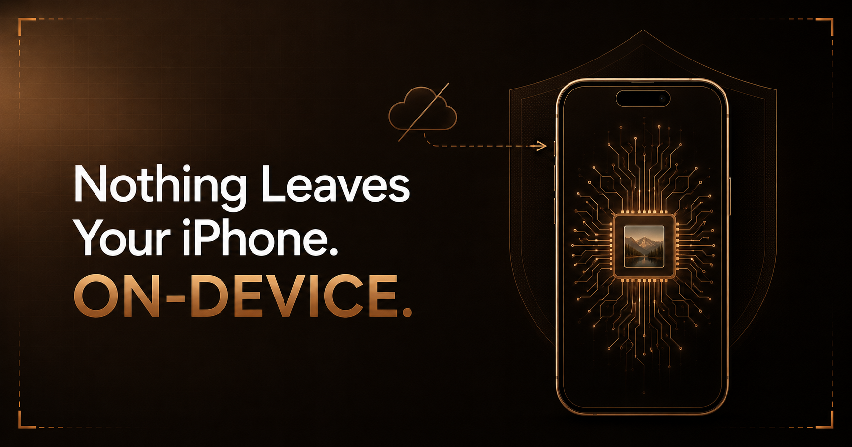 Verifyco führt eine private On-Device-Analyse auf dem iPhone aus