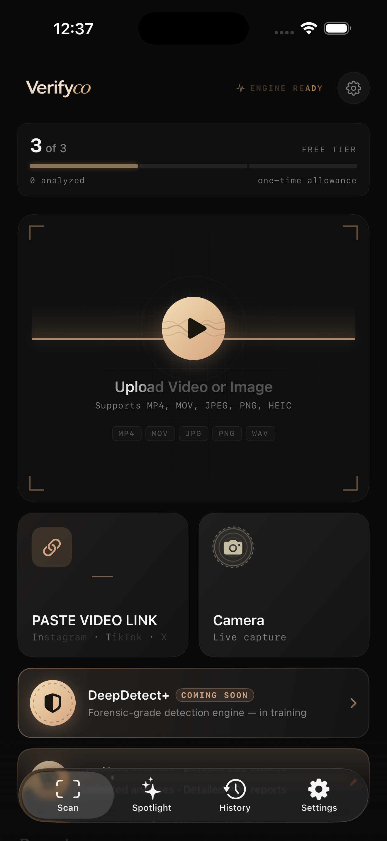 Checking whether a photo is real or AI, privately on an iPhone